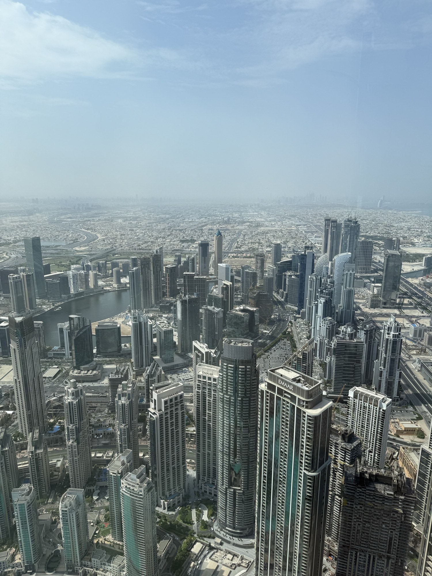 dubai from 148th floor
