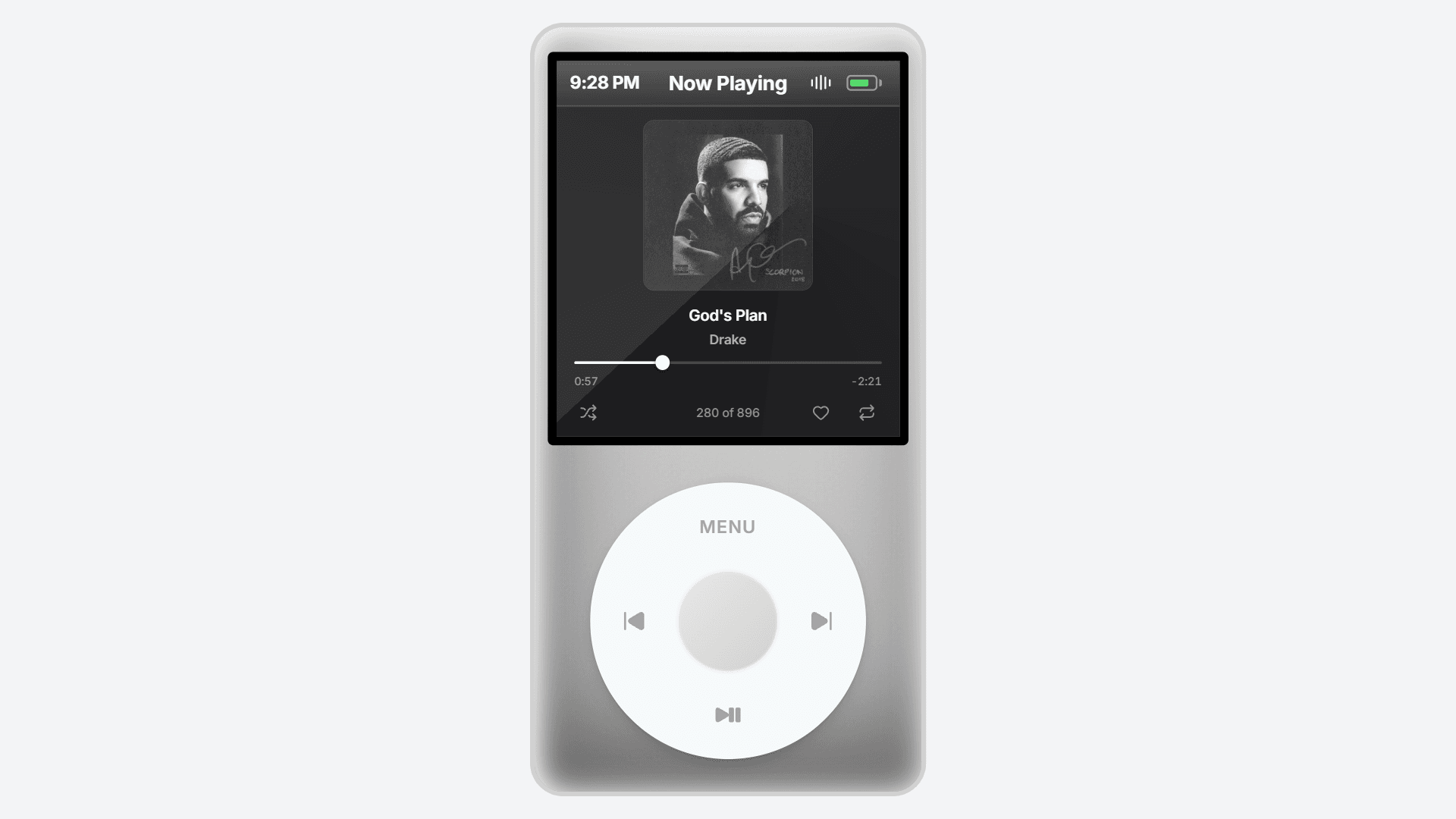Karan's iPod - Full-Stack Hardware Simulation